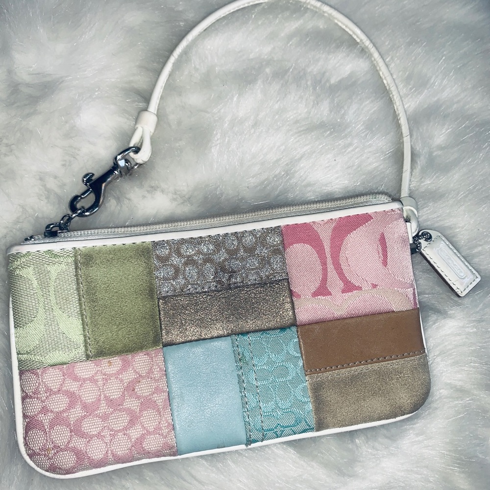 Coach mini wristlet